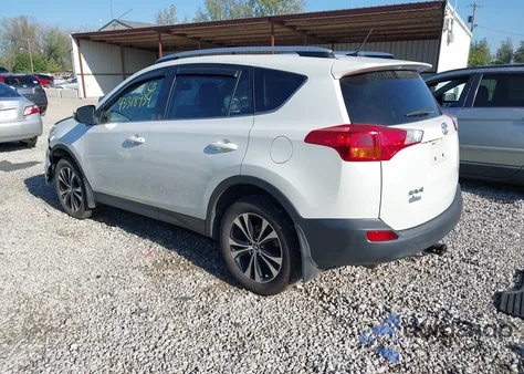 2015 Toyota Rav4 Limited from USA, damaged, VIN JTMDFREV0FD124831